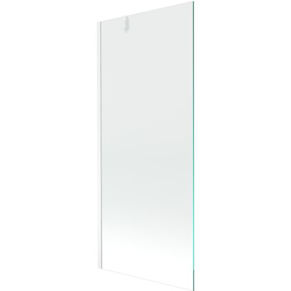Mexen Next, paravan de baie 1 aripă 80 x 150 cm, aripă fixă, sticlă transparentă de 6 mm, profil alb, 895-080-000-00-00-20