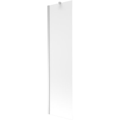 Mexen Next, paravan de baie 1 aripă 50 x 150 cm, aripă fixă, sticlă mată 6 mm, profil cromat, 895-050-000-00-30-01