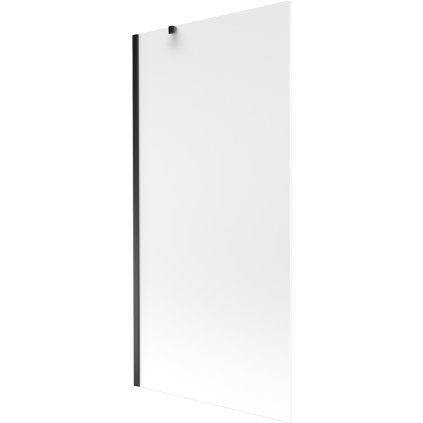 Mexen Next, paravan de baie 1 aripă 90 x 150 cm, aripă fixă, sticlă mată 6 mm, profil negru, 895-090-000-00-30-70
