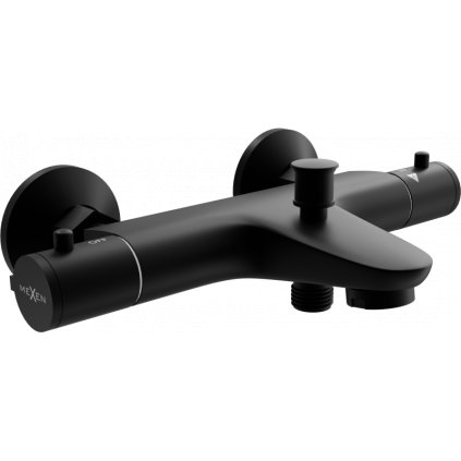 Mexen Nox, robinet termostatic pentru baie, negru, 77350-70