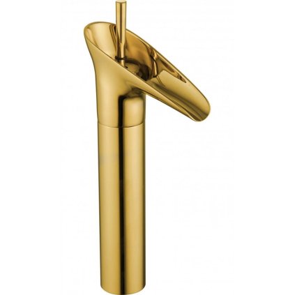 Mexen Orion, robinet pentru chiuvetă înaltă h-305, auriu, 745510-50