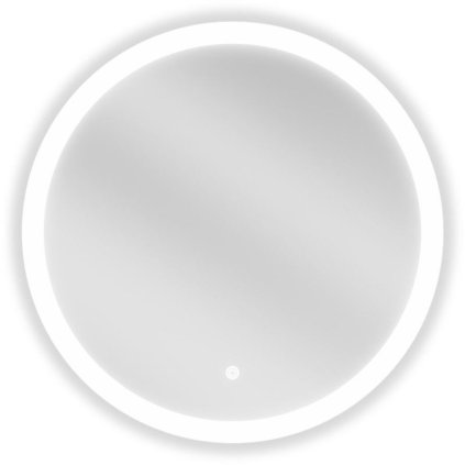 Mexen Oro Oglinda de baie rotunda cu iluminare din spate LED 60cm 6000K Pad de incalzire anti-ceata 9824-060-060-611-00