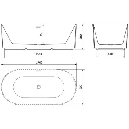 510178 1 mexen paola volne stojaca vana drazkovana 170 x 80 cm biela matna bruseny grafit 52721708001 66