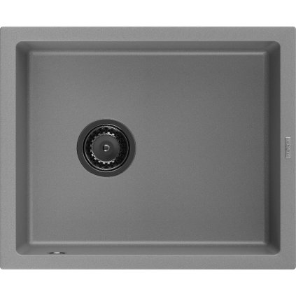 233085 mexen pedro granitovy drez 560x460x200 mm 1 komorovy seda s ciernym sifonom 6508561000 71 b