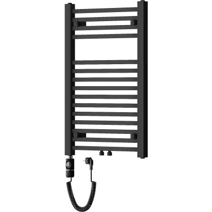 Mexen Pluton, element electric de încălzire 800x500 mm + tijă de încălzire 600 W, negru, W106-0800-500-2600-70