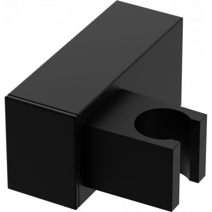 Accesorii Mexen - Suport duș de mână cu 1 punct, negru, 79355-70