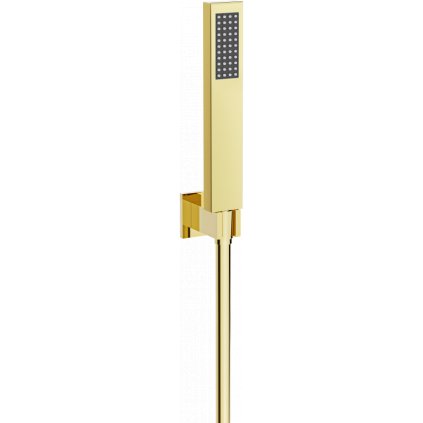 Accesorii Mexen - Set duș de mână cu 1 punct R-02, auriu, 785005050-50