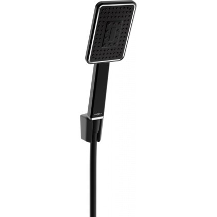 Accesorii Mexen - Set duș de mână cu 1 punct R-54, negru/crom, 785545052-71