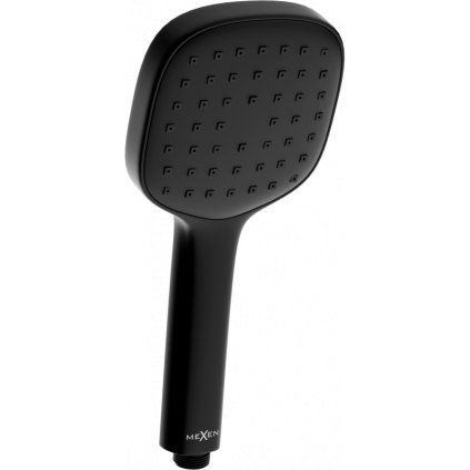 Accesorii Mexen - cap de dus de mana Oval R-33, 1 functie, negru, 79533-70