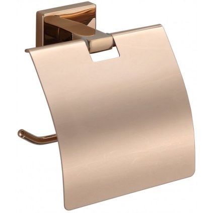 Accesorii Mexen, suport hartie igienica ARNO, auriu roz, 7020733-60