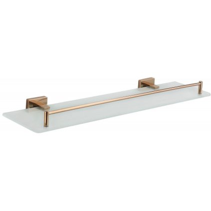 Accesorii Mexen, polita sticla baie ARNO, aur roz, 7020737-60
