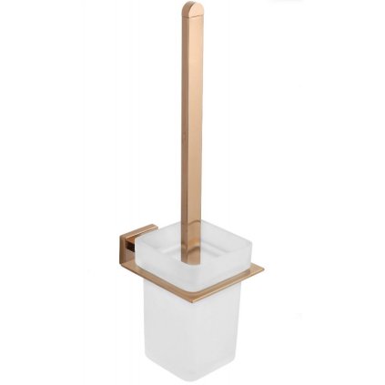 Accesorii Mexen, perie de toaleta ARNO, aur roz, 7020750-60