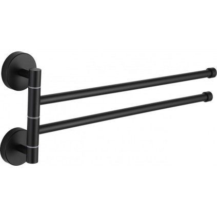 Accesorii Mexen, suport prosop, rotativ, negru, 7039242-70