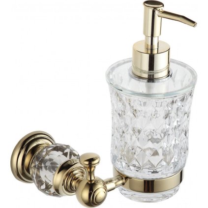 Accesorii Mexen, dozator de sapun ESTELA, auriu, 7011540-50