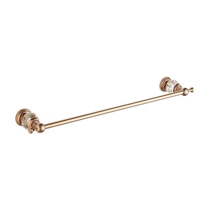 Accesorii Mexen, suport prosop ESTELA 1 rând, auriu roz, 7011524-60