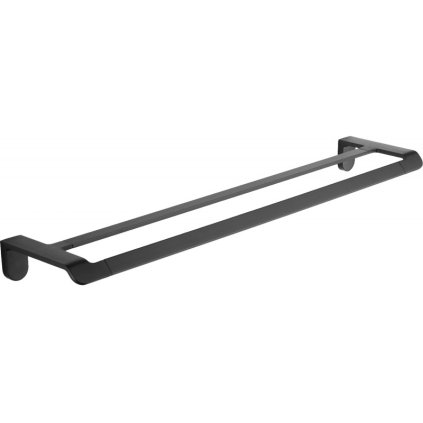 Accesorii Mexen, suport prosop Lea 2 randuri, negru, 7026025-70