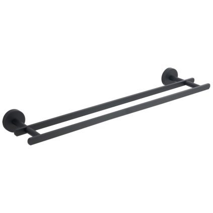 Accesorii Mexen, suport pentru prosoape baie LOFT, negru, 7012625-70