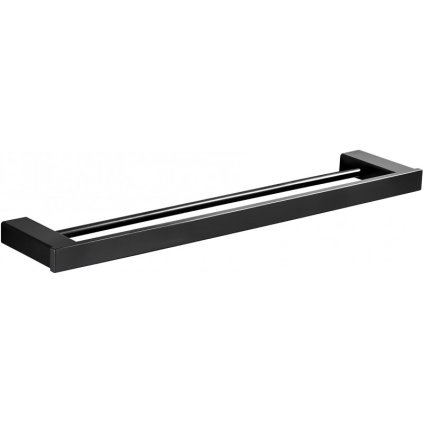 Accesorii Mexen, suport dublu pentru prosoape Pavo, negru, 7030425-70