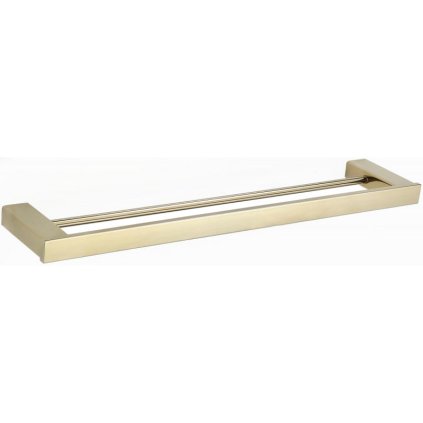 Accesorii Mexen, suport dublu pentru prosoape Pavo, auriu, 7030425-50