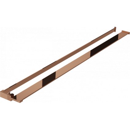 Accesorii Mexen, raft/suport prosop pentru paravan de dus (max 140cm), aur roz, 800-02-60