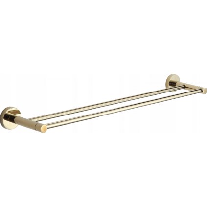 Accesorii Mexen, suport pentru prosoape REMO, 2 piese, auriu, 7050725-50