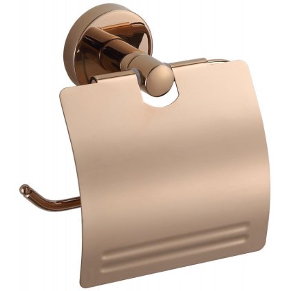 Accesorii Mexen, suport hârtie igienică REMO, auriu roz, 7050733-60
