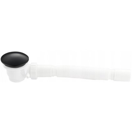 Accesorii Mexen, sifon pentru cadita de dus 90mm, negru, 49000-70