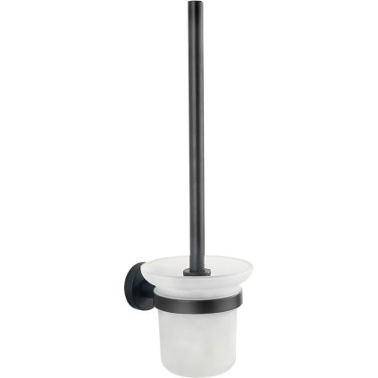 Accesorii Mexen, perie de toaleta TIBER, neagra, 7050550-70