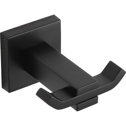 Accesorii Mexen, suport pentru prosoape VANE, 2 carlige, negru, 7020935-70