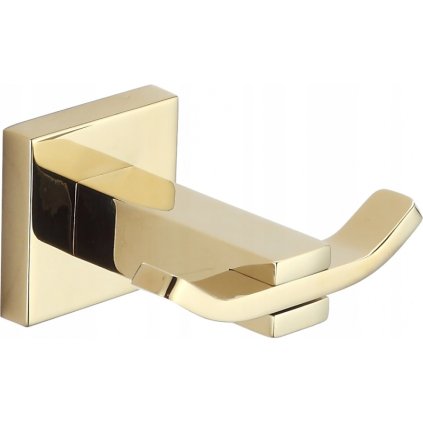Accesorii Mexen, suport pentru prosoape VANE, 2 carlige, auriu, 7020935-50