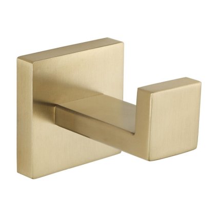 Accesorii Mexen, suport pentru prosoape Vox, 1 cârlig, auriu mat, 707035-55
