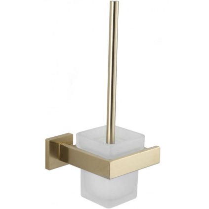 Accesorii Mexen, perie de toaleta Vox, auriu mat, 707050-55