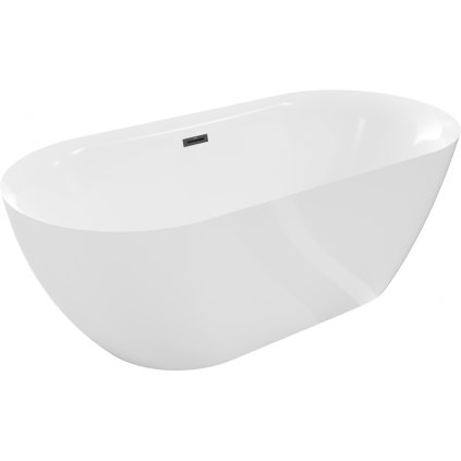 479375 mexen roxy volne stojaca vana 170 x 80 cm biela cierny matny prepad 51201708000 70