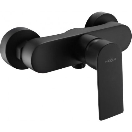 Mexen Royo, robinet de duș montat pe perete, negru mat, 72240-70
