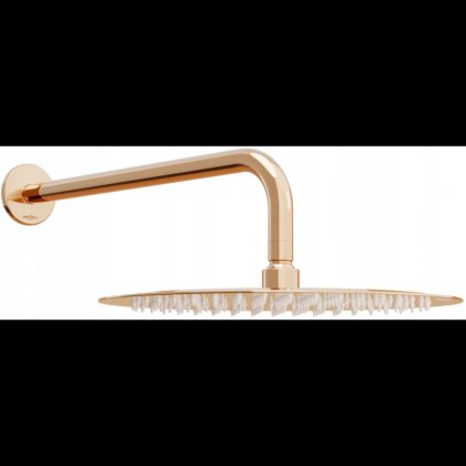126537 3 mexen slim dazdova hlavica 25 cm so sprchovym ramenom 40cm ruzova zlata 79225211 60
