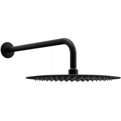 Cap de ploaie Mexen Slim 30 cm cu braț de duș 40 cm, negru, 79230211-70