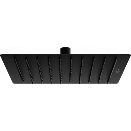 Cap de duș Mexen Slim oțel inoxidabil 25 x 25 cm, negru, 79125-70