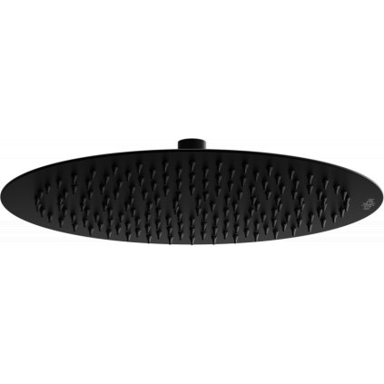 Cap de dus Mexen din otel inoxidabil Rotund 30 cm, negru, 79230-70