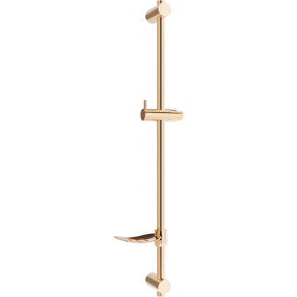 Tijă de duș Mexen DF 80 cm cu săpun, fără baterie, auriu roz, 79382-60