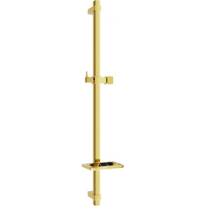 Tijă de duș Mexen DQ 80 cm cu săpun, fără baterie, auriu, 79381-50
