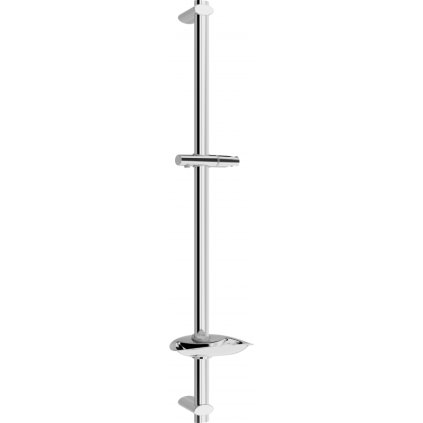 Seturi de dus Mexen - Tija de dus DB 75 cm cu sapuniera, fara baterie, crom, 79384-00