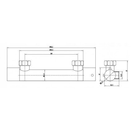 53962 3 mexen sprchovy set termostaticka sprchova bateria slim sprchovy set s hornou hlavicou denis cierna 78135 70 77105 70