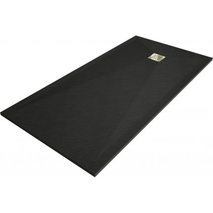 356390 3 mexen stone obdlznikova vanicka z mineralneho kompozitu 200 x 90 cm cierna zlata leskla krytka 44709020 g