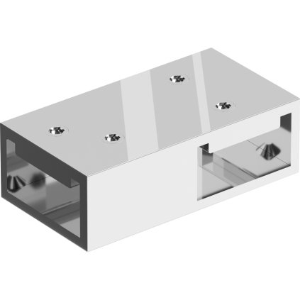 Îmbinare în T Mexen pentru pereți de duș Kioto WALK-IN 8mm, crom, 800-09-01