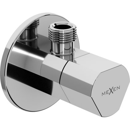 Mexen T, supapă de colț pentru robinet 1/2"x3/8", crom, 79973-00