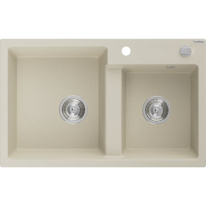 229785 mexen tomas granitovy drez 800x500x190 mm 2 komorovy bezova 6516802000 69