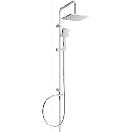 Set de duș Mexen Tord cu duș deasupra și de mână, crom, 78200-00