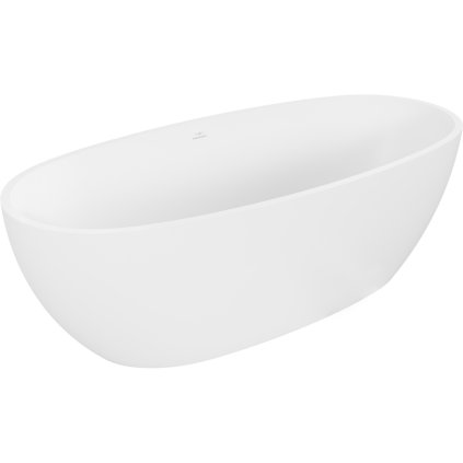 Mexen Torino, cadă de sine stătătoare din conglomerat 175 x 78 cm, alb mat, 57271557800