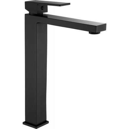 Mexen Uno, baterie pentru chiuveta inalta h-293, negru mat, 71410-70