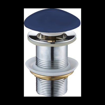 Buşon de scurgere pentru chiuvetă ClickClack rotund închidebil Mexen, fără preaplin, ceramică granat mată, 79910-42